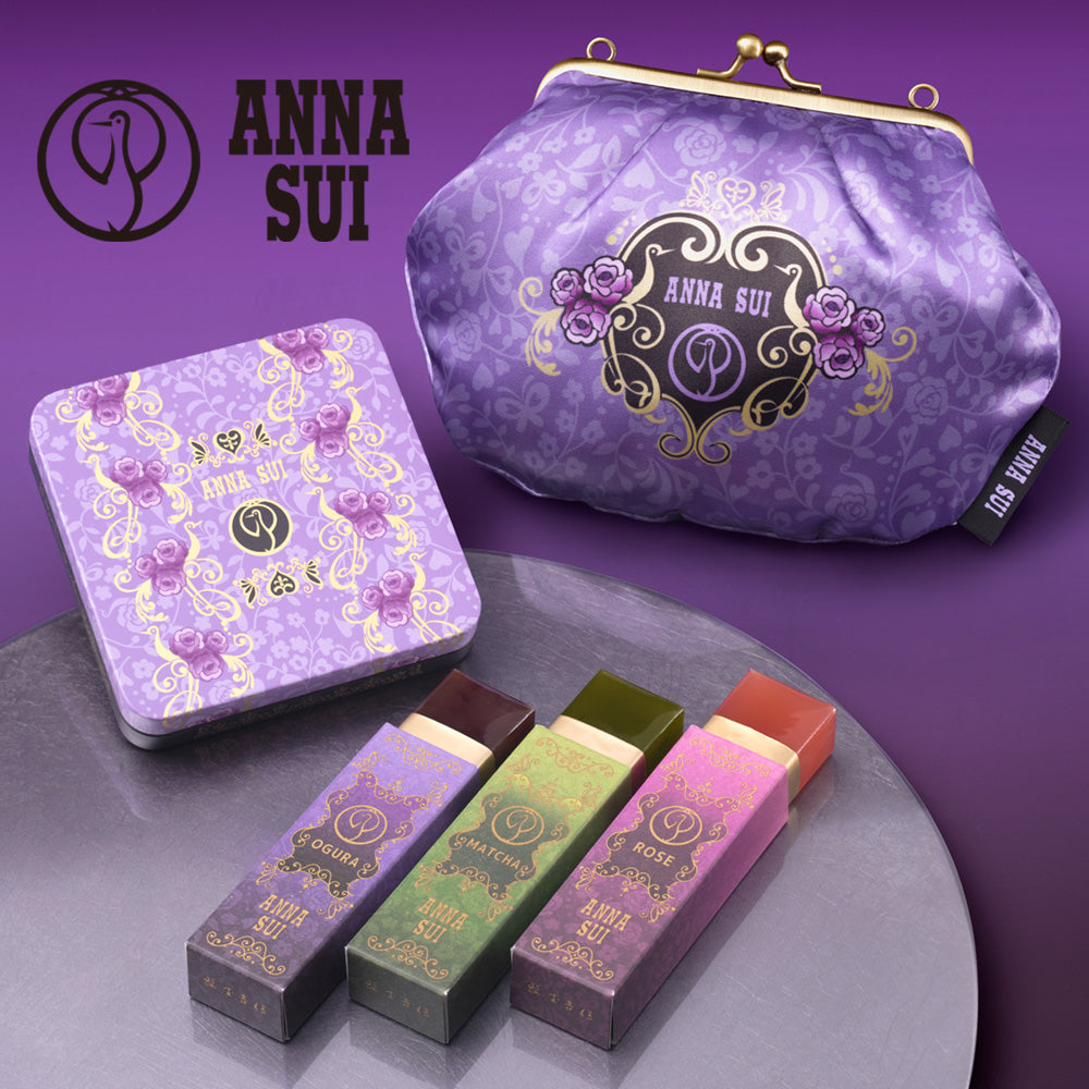 【10/26～お届け】鶴屋吉信ようかん ANNA SUI コラボ (WEB限定ポーチ付き)