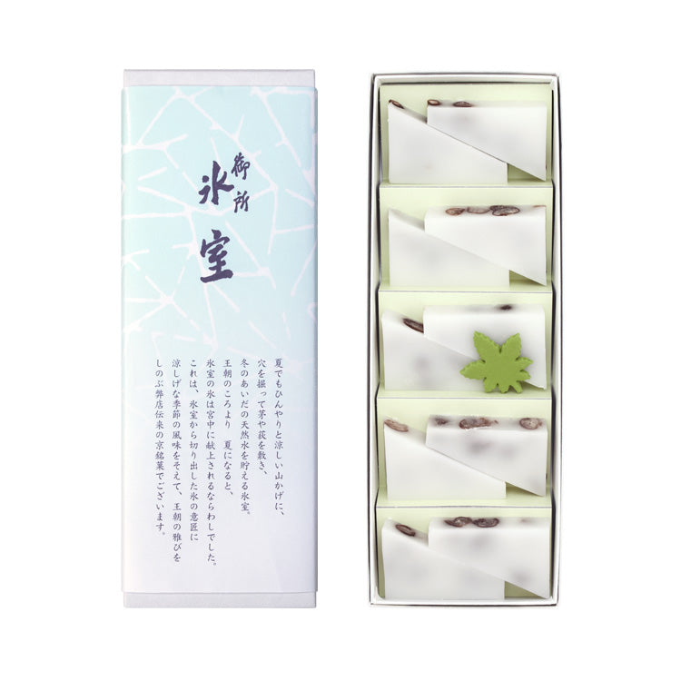 御所氷室 10枚入｜季節の和菓子｜鶴屋吉信公式オンラインショップ