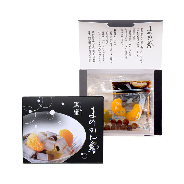 黒蜜みつまめ｜まめかん露｜鶴屋吉信公式オンラインショップ