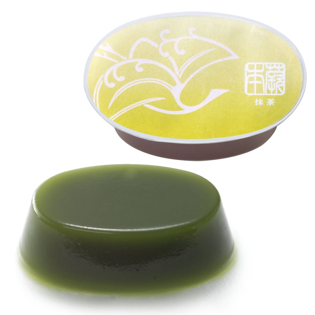 本蕨 抹茶 1個｜ぷるぷる食感の涼菓｜鶴屋吉信公式オンラインショップ