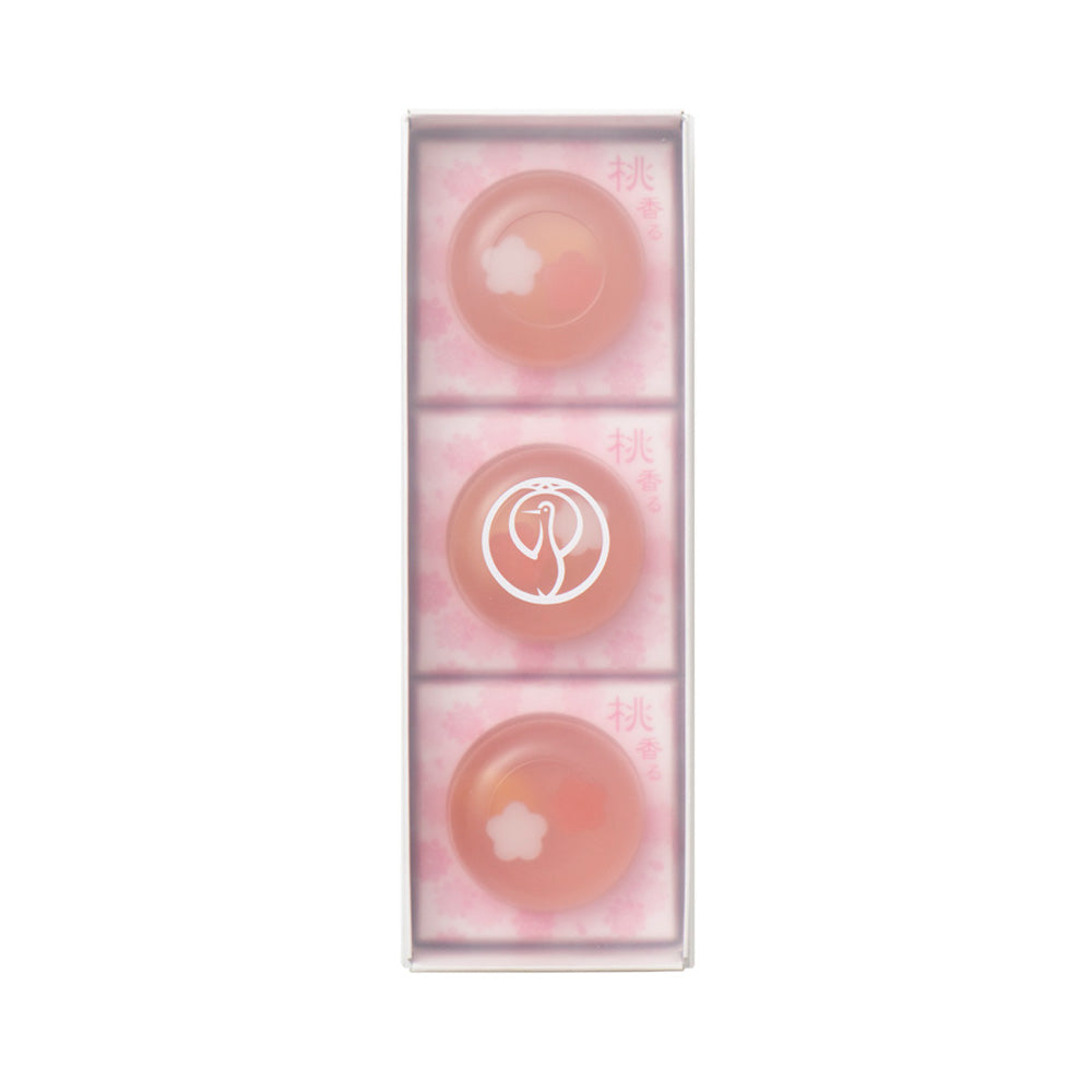 季節の和菓子】雛まつりにおすすめ「桃香る」3個入｜鶴屋吉信公式