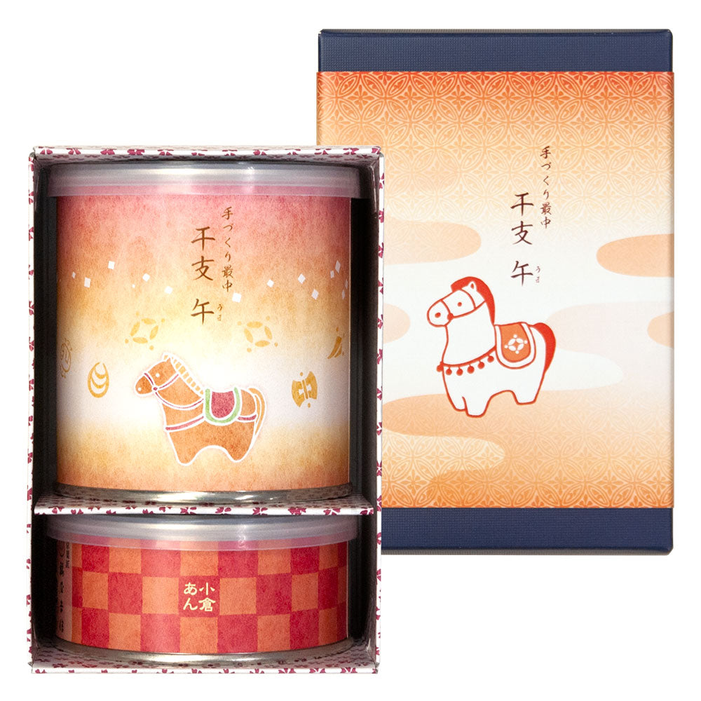 手づくり最中 「干支 午」(６組入)