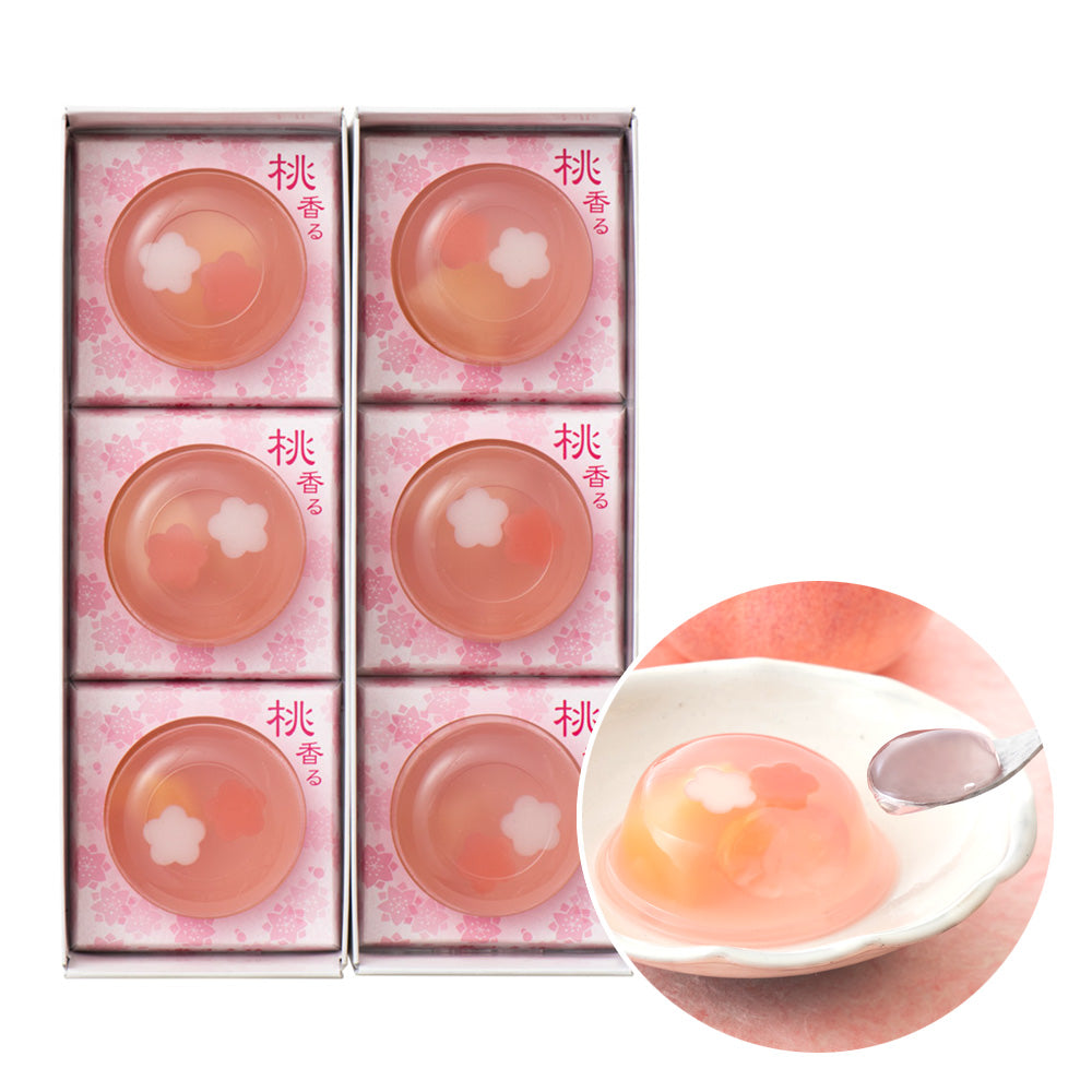 季節の和菓子】雛まつりにおすすめ「桃香る」6個入｜鶴屋吉信公式