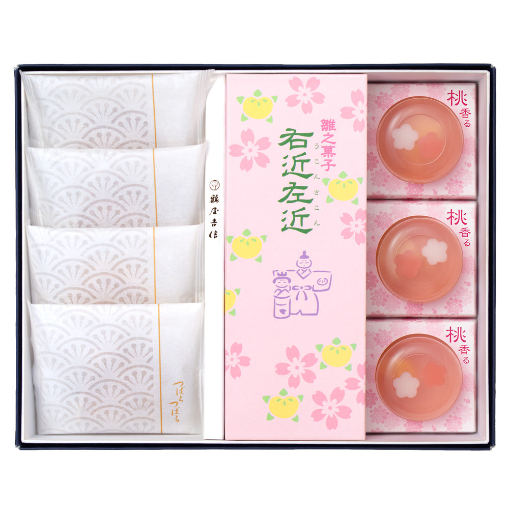 名菓撰（雛まつり） F｜季節の詰合せ｜鶴屋吉信公式オンラインショップ