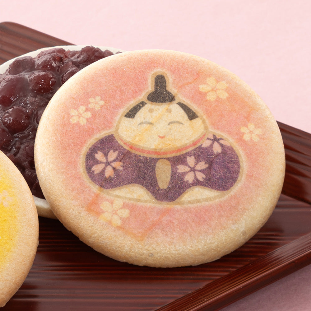 手づくり最中 「雛まつり」(6組入)｜定番の和菓子｜鶴屋吉信公式