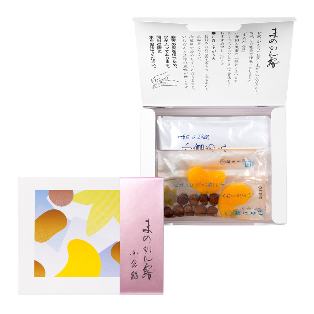 あんみつ＆みつまめ｜まめかん露 2個入｜鶴屋吉信公式オンラインショップ